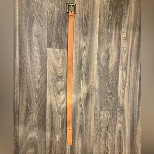 BRAVE Tan Italian Leather Belt Size 28